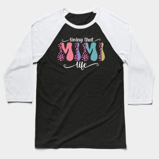 Living that mimi life Baseball T-Shirt